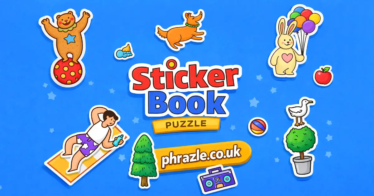 Sticker Puzzle Book