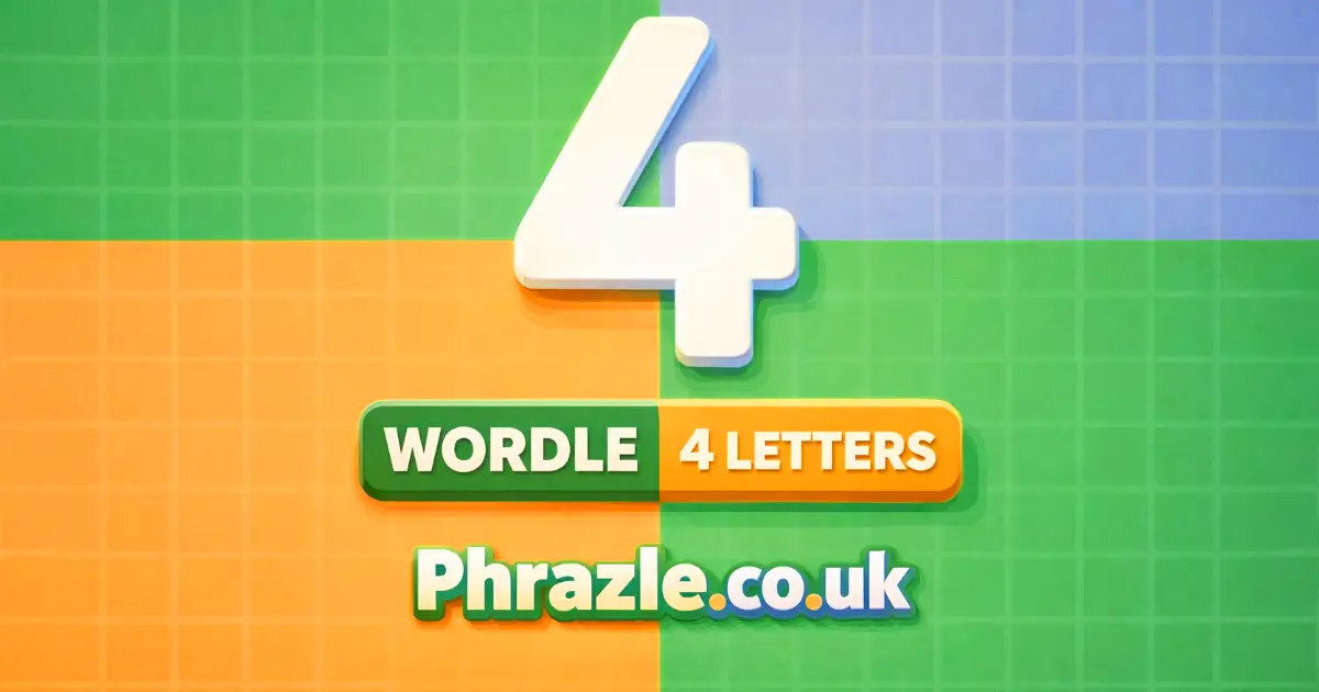 Wordle 4 Letters
