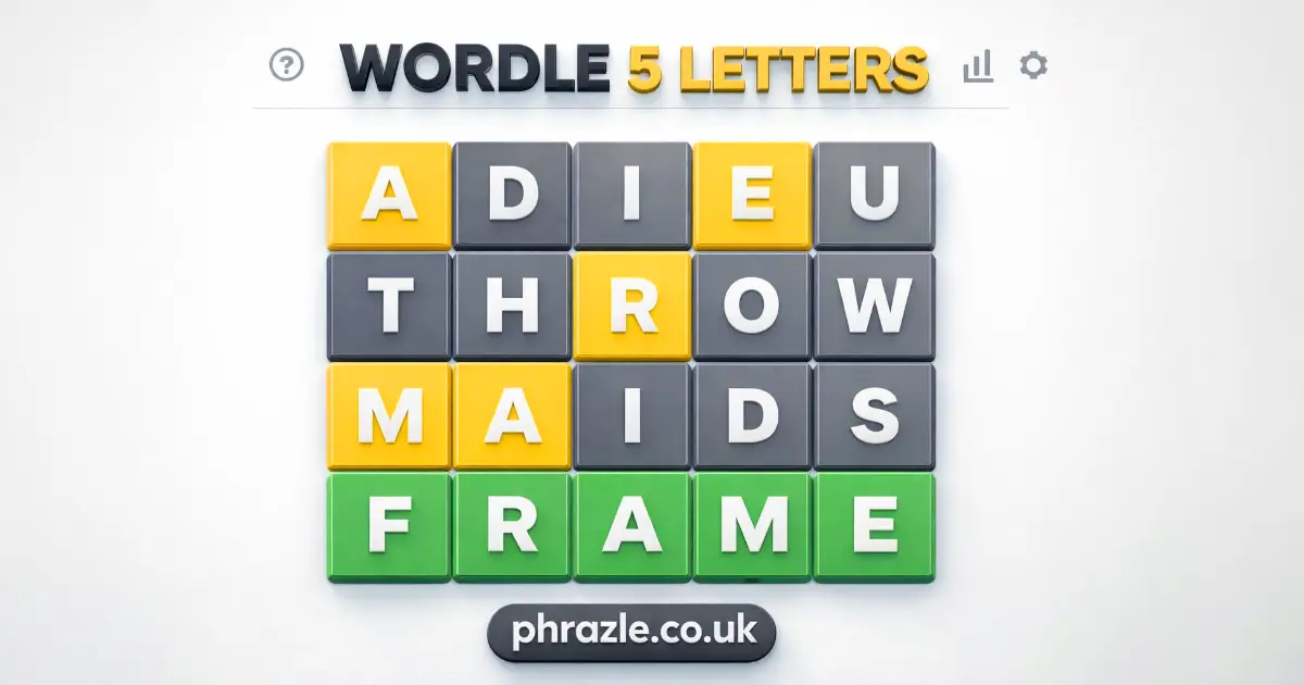 Wordle 5 Letters