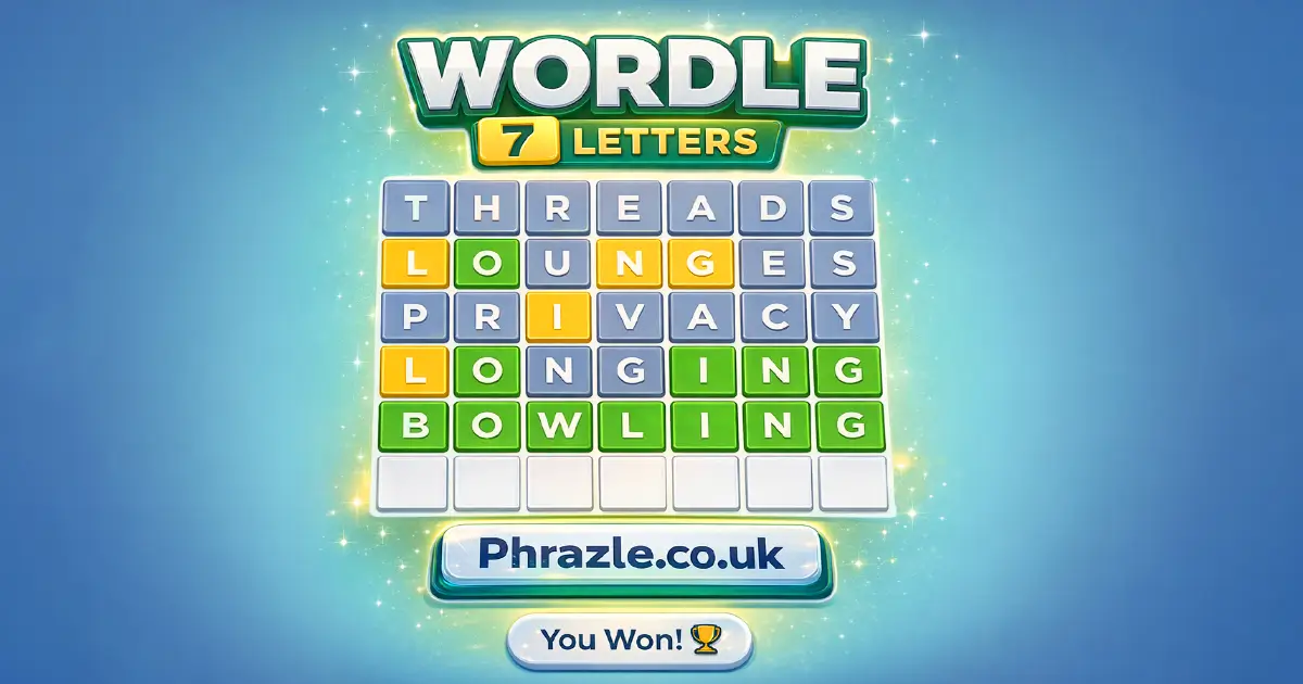 Wordle 7 Letters