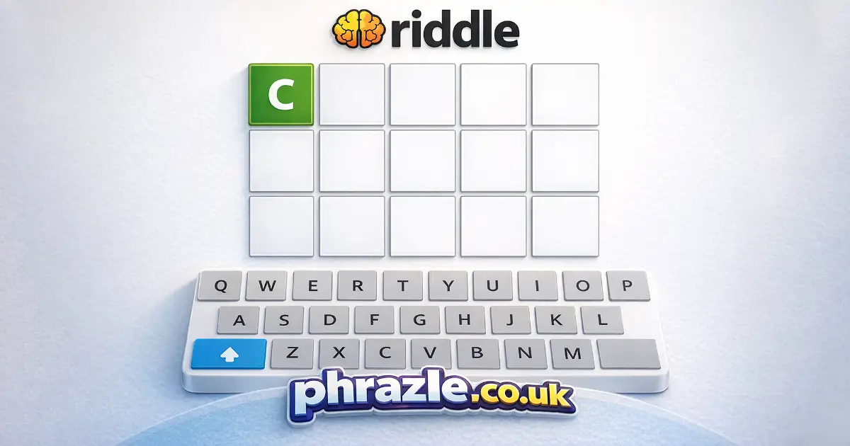 Riddle game screenshot