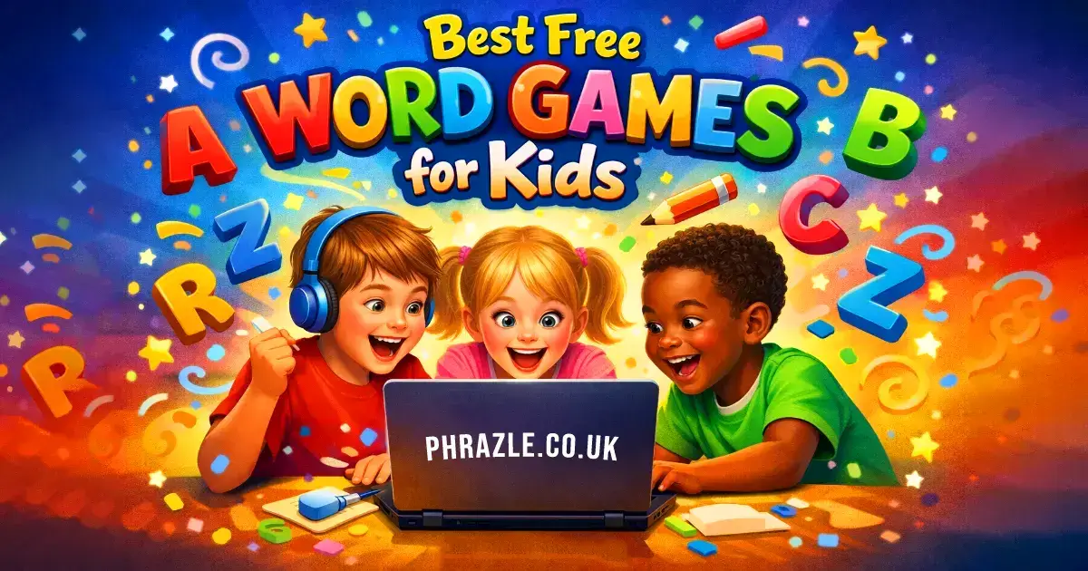Best Free Word Games for Kids to Play in the Browser