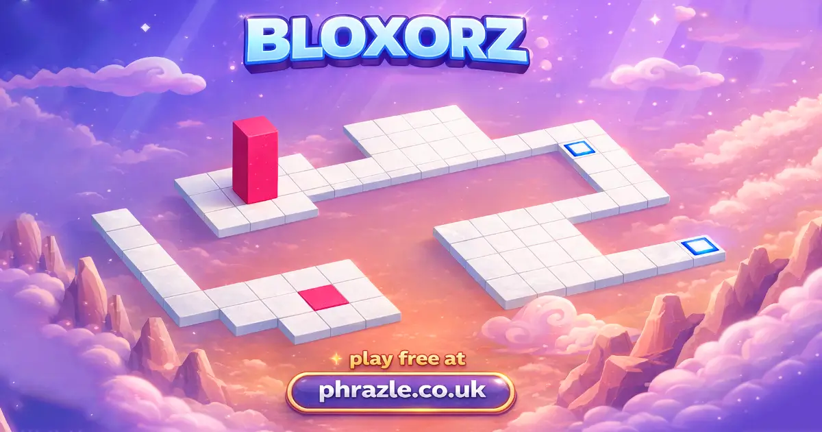 Bloxorz game screenshot