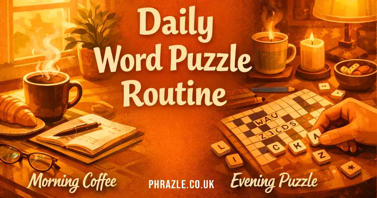 Build the Perfect Daily Word Puzzle Routine