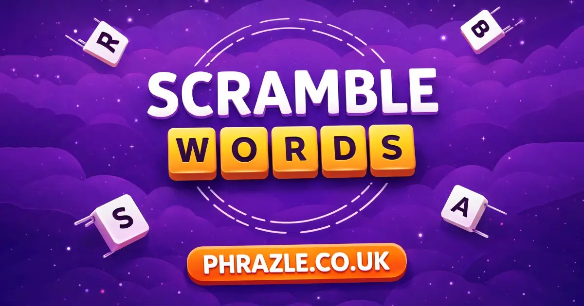 Scramble Words game screenshot