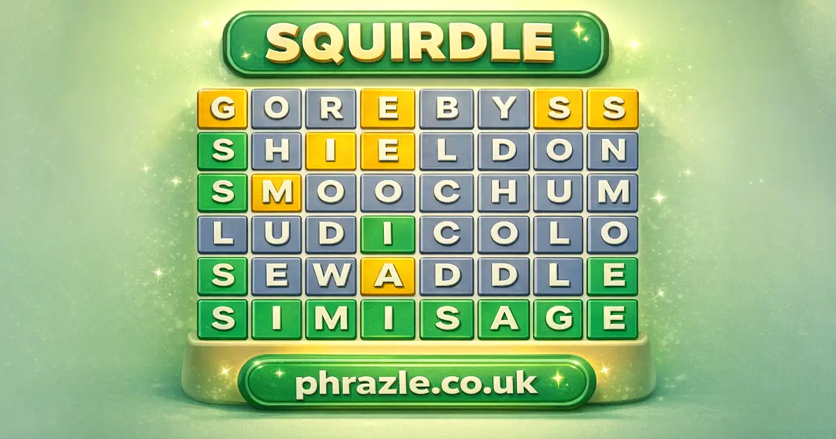 Squirdle game screenshot