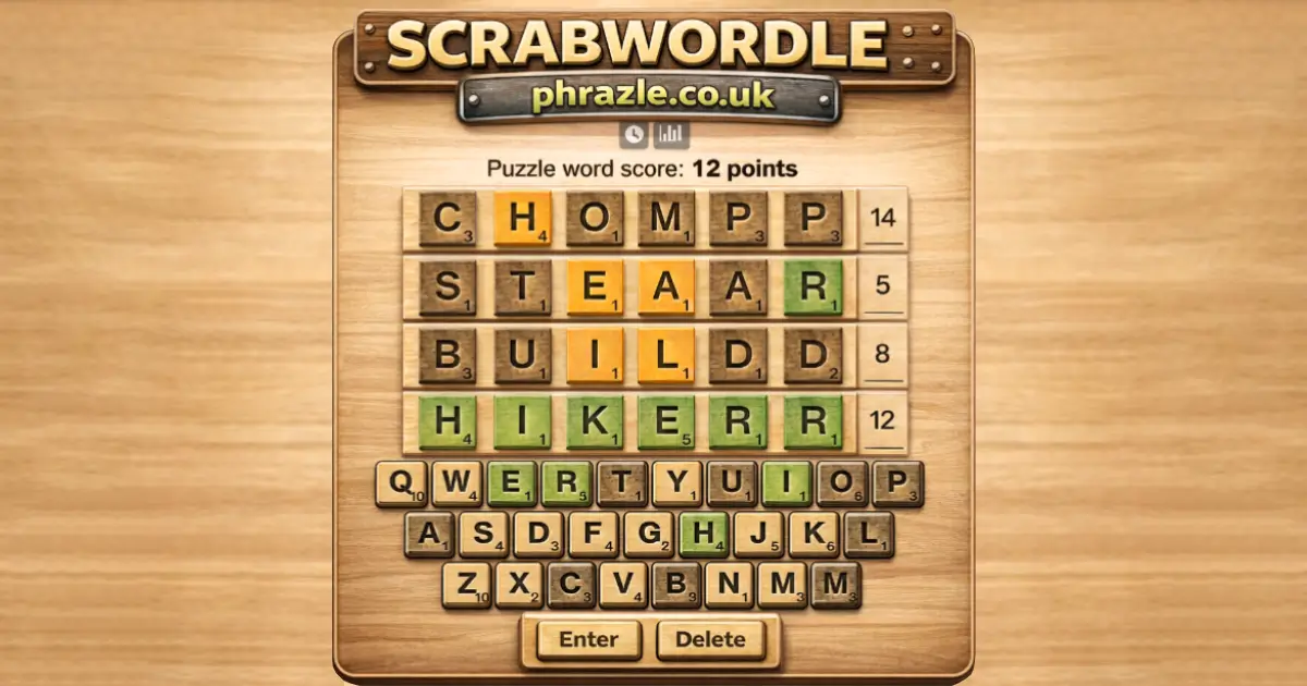 Scrabwordle